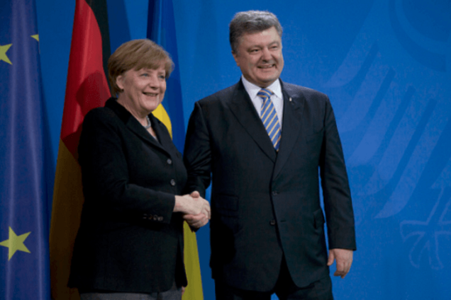 Лечение Умерова и 'тишина' на Донбассе: Порошенко провел переговоры с Меркель