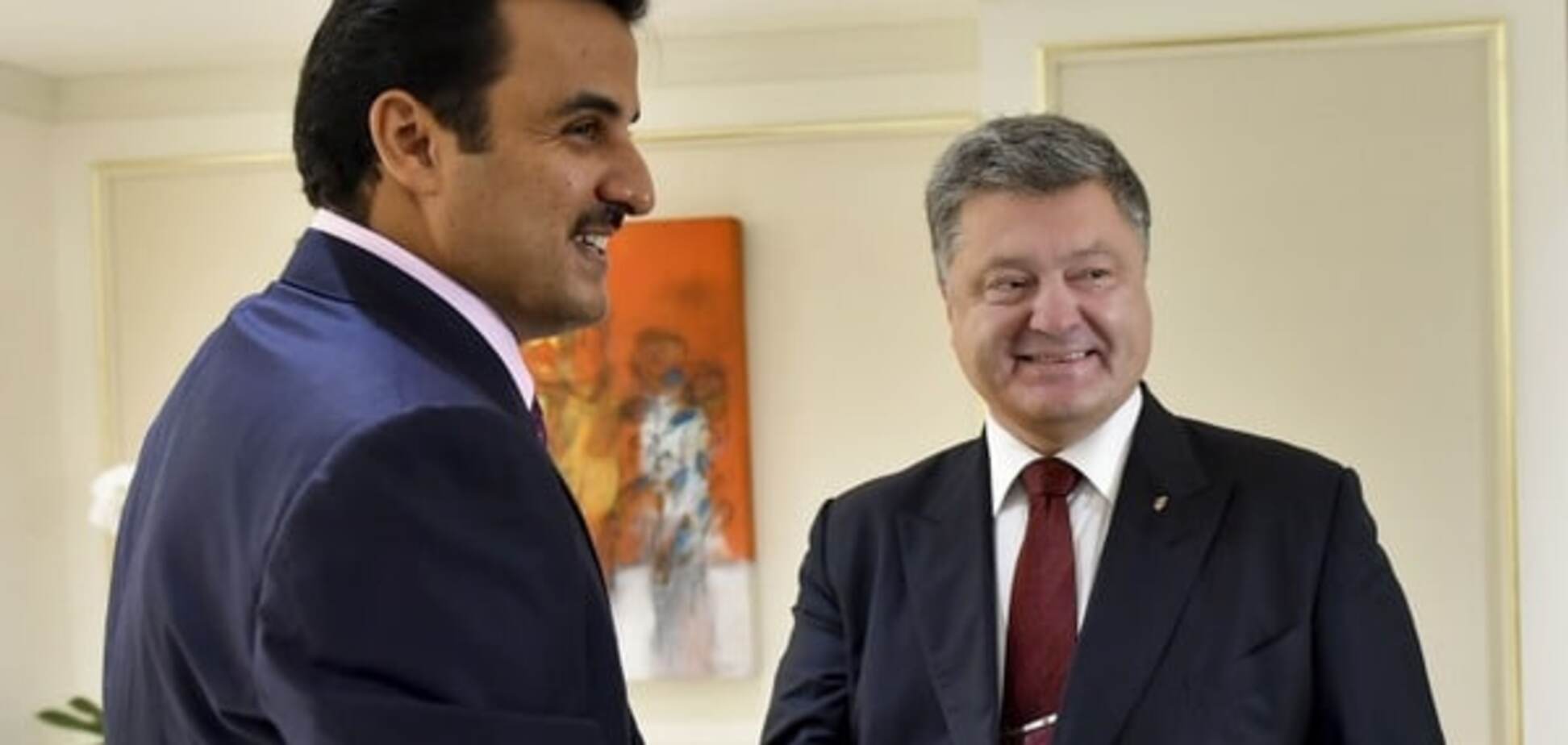 Порошенко обсудил с эмиром Катара сотрудничество в энергетической сфере