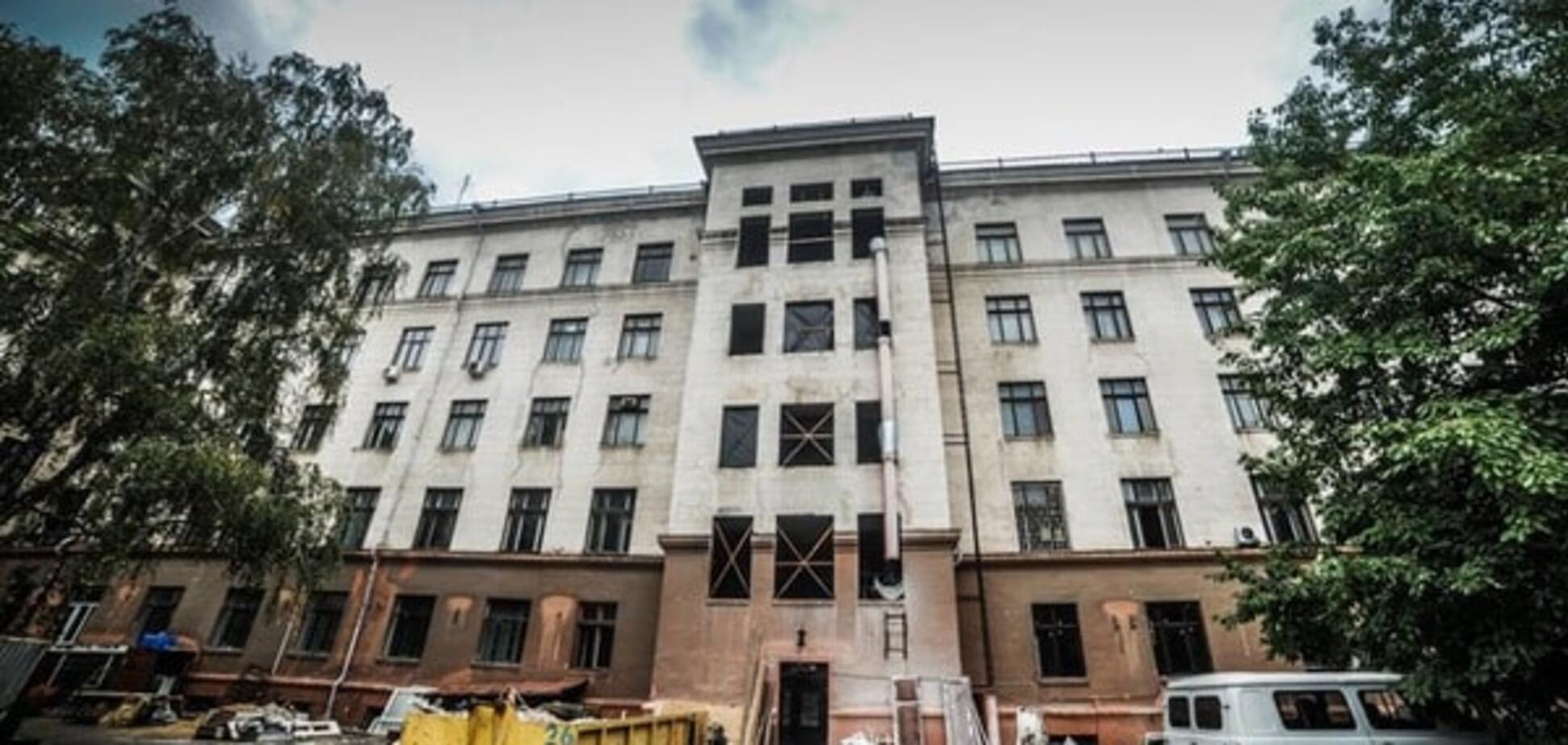 Тихий ужас: в сети показали, как выглядит сгоревший Дом профсоюзов в Одессе