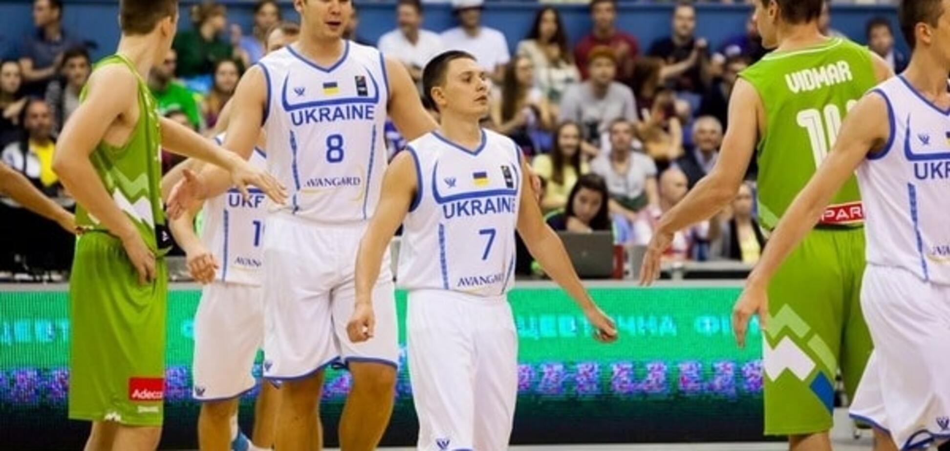 'Сумасшедший баскетбол': капитан сборной Украины объяснил поражение от Словении в отборе на Евробаскет-2017