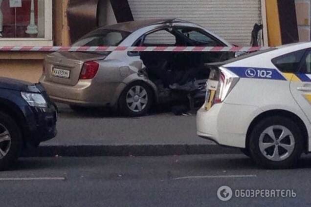 ДТП с авто полиции в Киеве: пострадавший умер в больнице