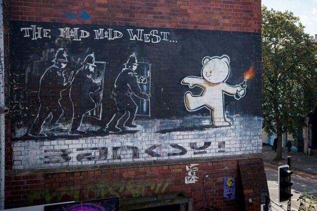 Граффити Бэнкси