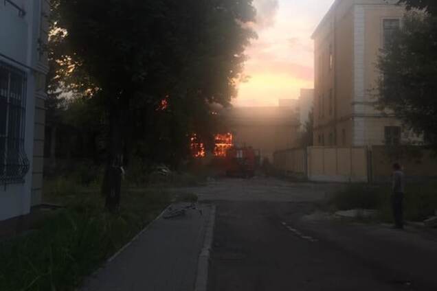 Пожар во Львове