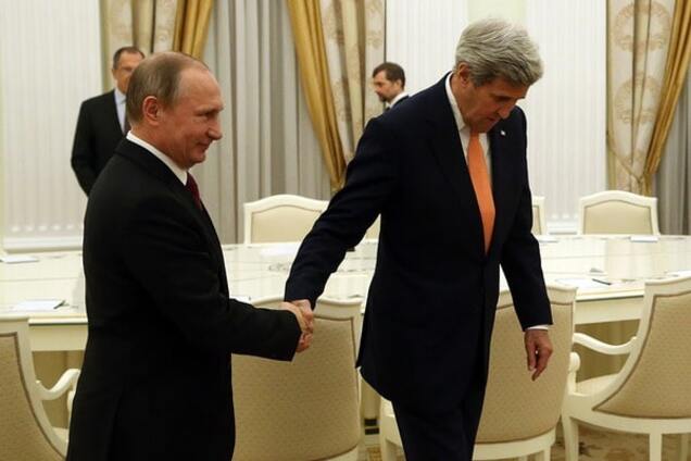 Путин Керри