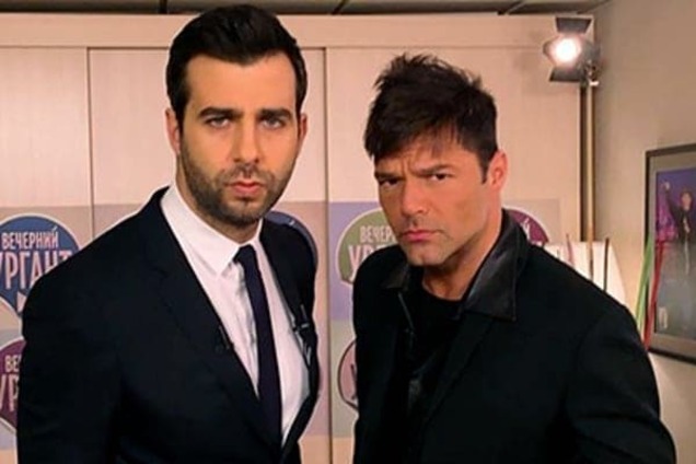 Рики Мартин научил Ивана Урганта страстным танцам