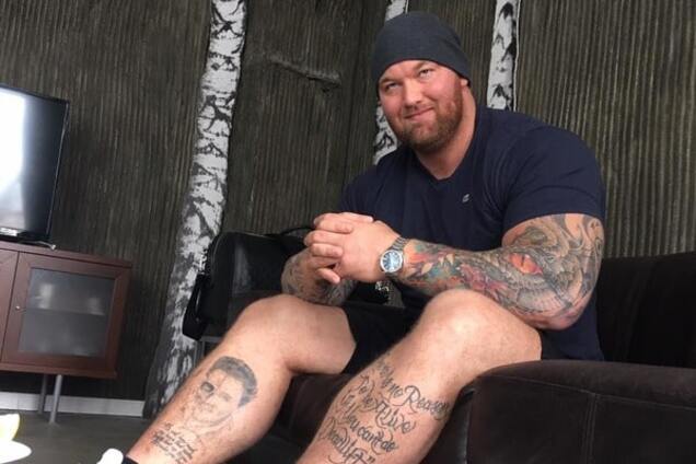 'Наслаждаюсь Киевом': Гора из 'Игры престолов' прилетел на сьемки в Украину