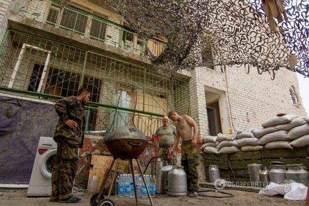 БМП, гранатометы и минометы: террористы атаковали бойцов АТО в Зайцево
