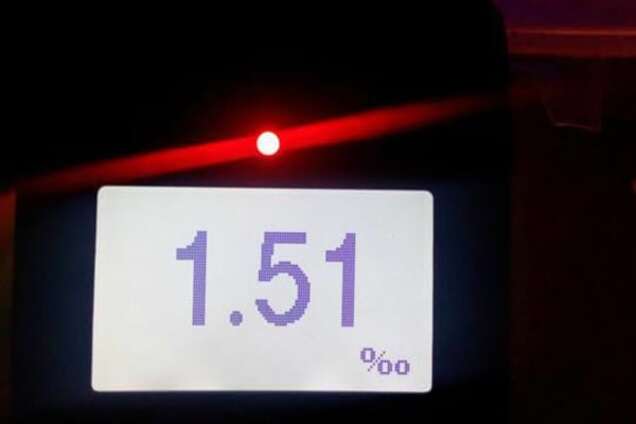 В Киеве за выходные поймали 90 пьяных водителей