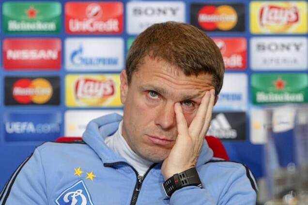 СМИ назвали условия отставки Реброва с поста тренера 'Динамо'