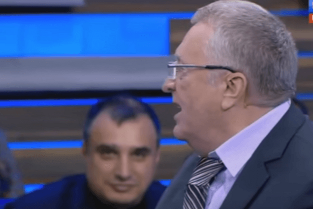 На подтанцовке у клоуна: сбежавший луганский сепаратист Клинчаев 'всплыл' на эфире Жириновского. Видеофакт