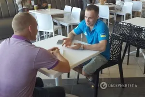 Украинский гимнаст Олег Верняев