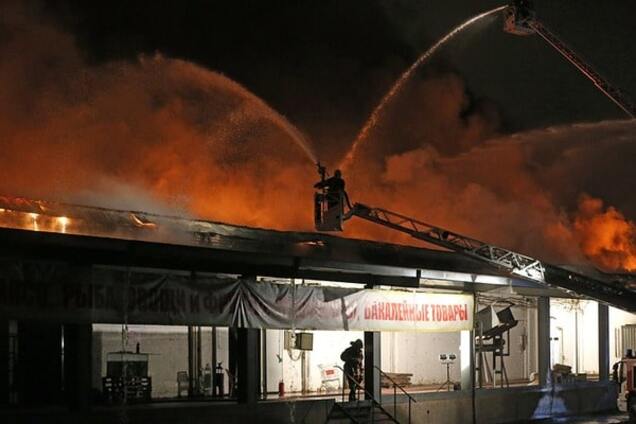 У Москві під час гасіння масштабної пожежі загинуло сім рятувальників