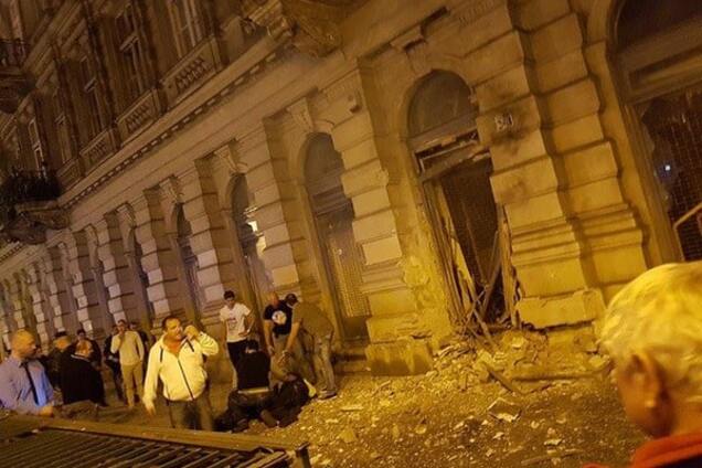 В Будапеште прогремел мощный взрыв возле торгового центра: есть раненые. Опубликованы фото, видео