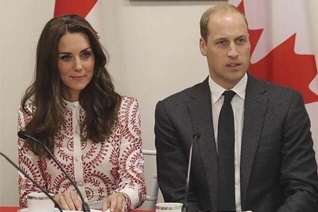 Кейт Миддлтон с принцем Уильямом