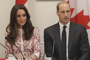 Кейт Миддлтон с принцем Уильямом