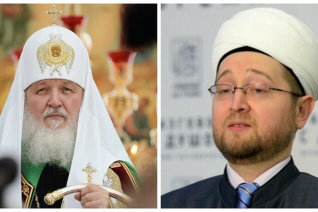 Патриарх Кирилл, старший имам Ильдар Аляутдинов