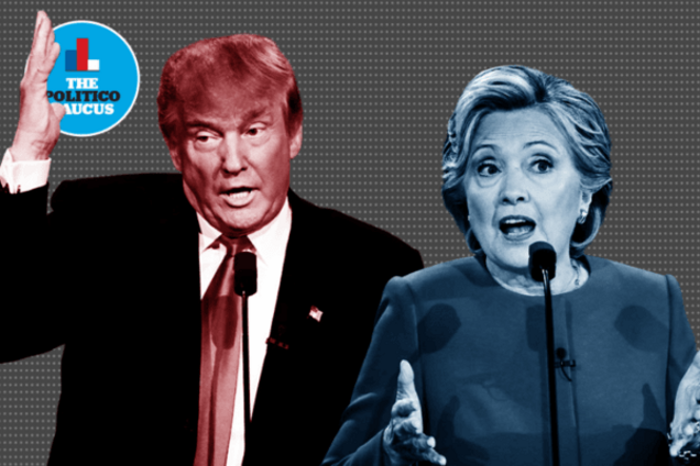 Дональд Трамп и Хиллари Клинтон