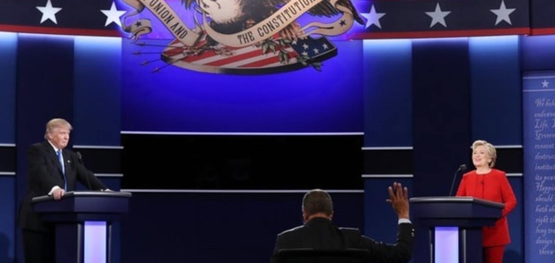 Хиллари Клинтон и Дональд Трамп