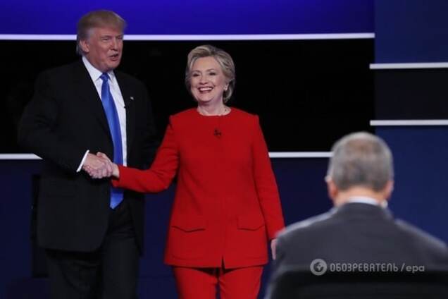 Хиллари Клинтон и Дональд Трамп