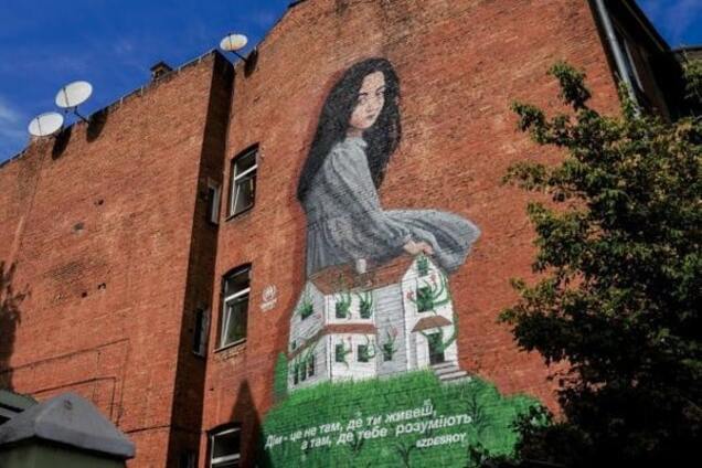 Новый мурал в Днепре