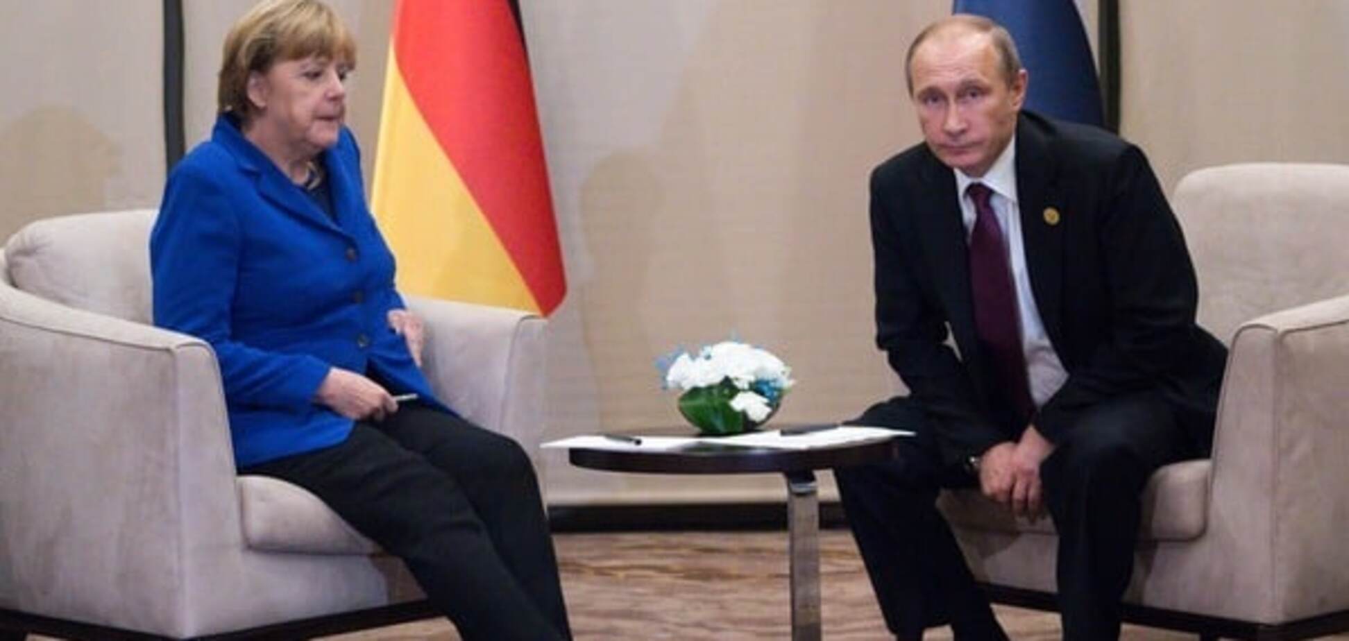 Ангела Меркель и Владимир Путин