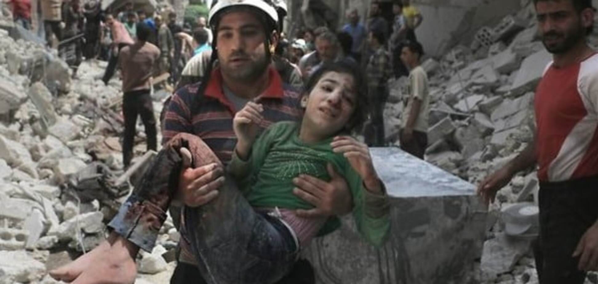 Бомбардировка Алеппо