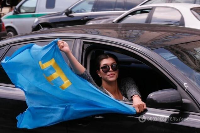 флаг крымскотатарский