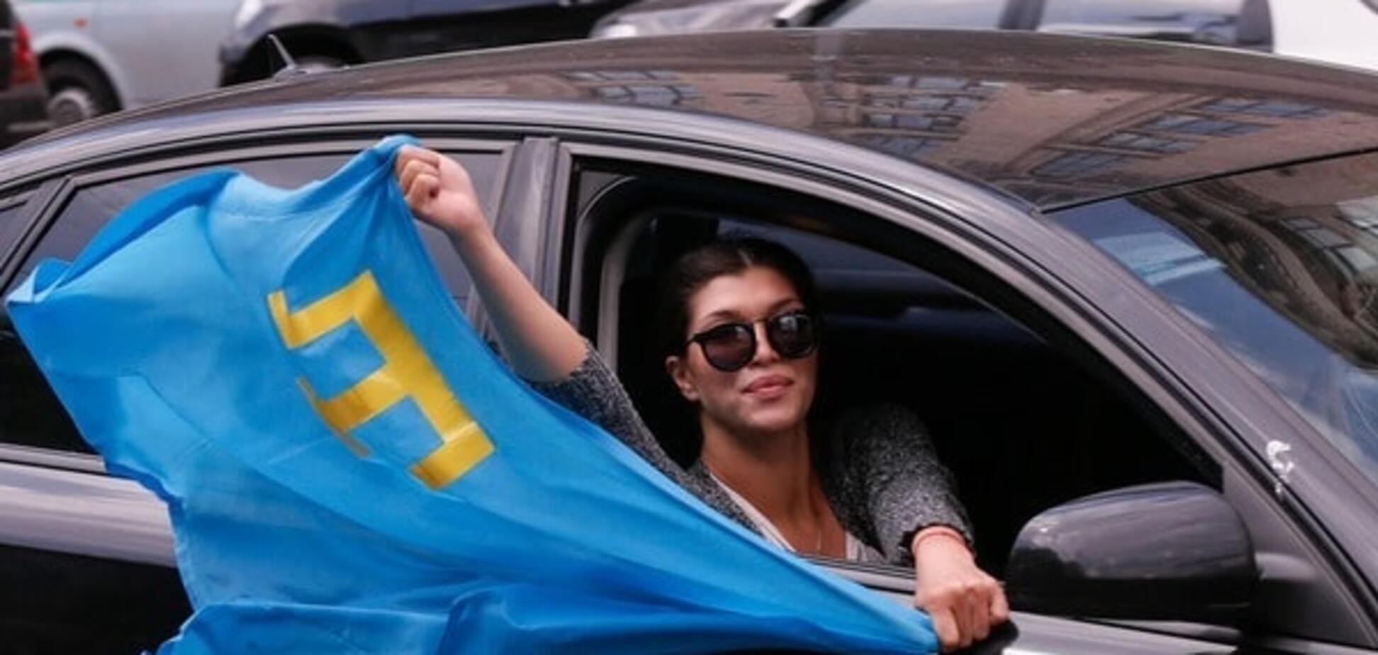 флаг крымскотатарский