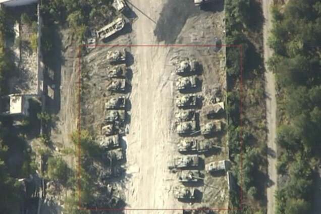 Российская военная техника на Донбассе