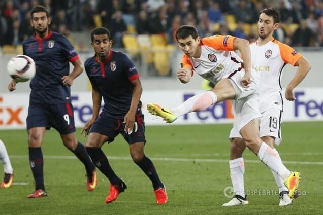 Шахтер - Брага гол Степаненко