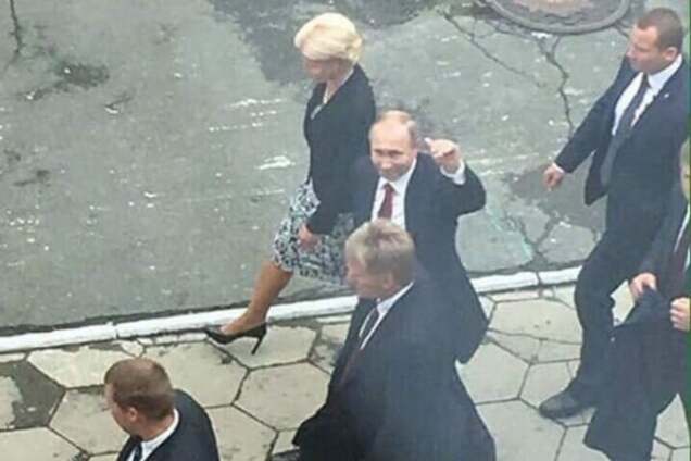 Президент России Владимир Путин во Владивостоке