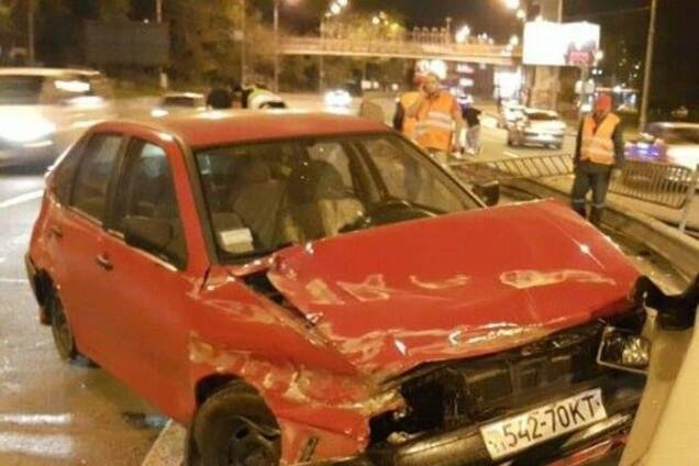 Пьяное ДТП в Киеве