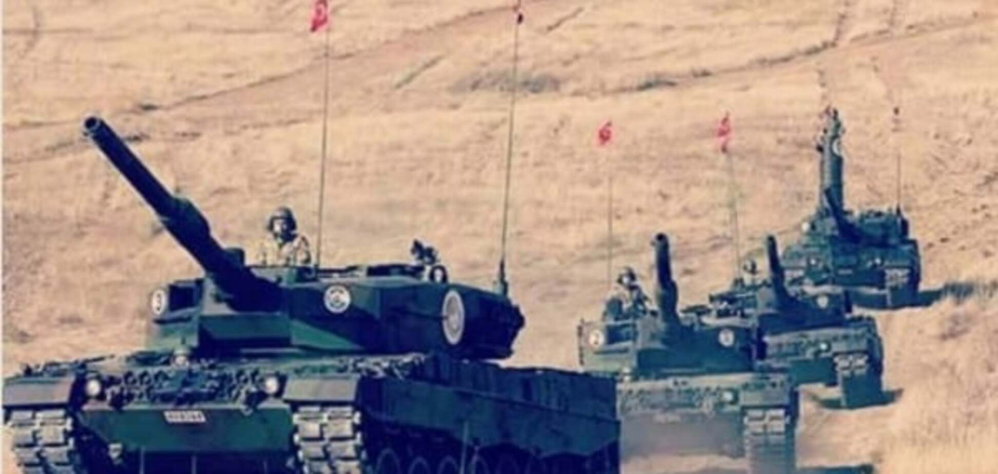Турецкие танки снова вошли в Сирию