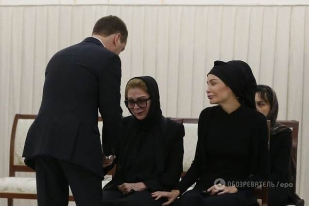 Жена Ислама Каримова Татьяна и младшая дочь Лола