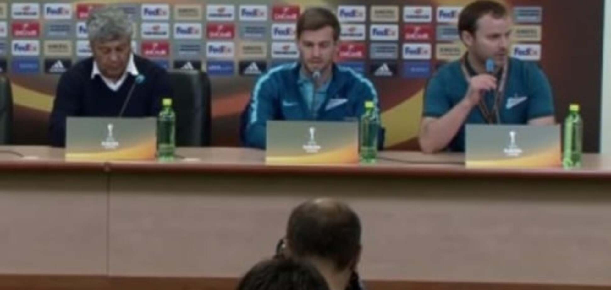 'Зенит' оконфузился с Луческу перед матчем Лиги Европы: видео эпичного провала