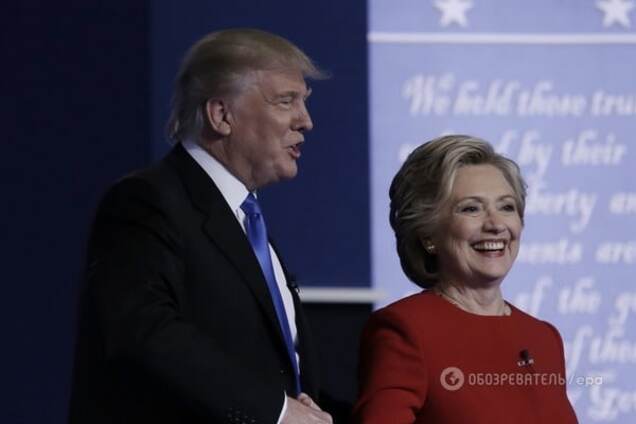 Хиллари Клинтон и Дональд Трамп