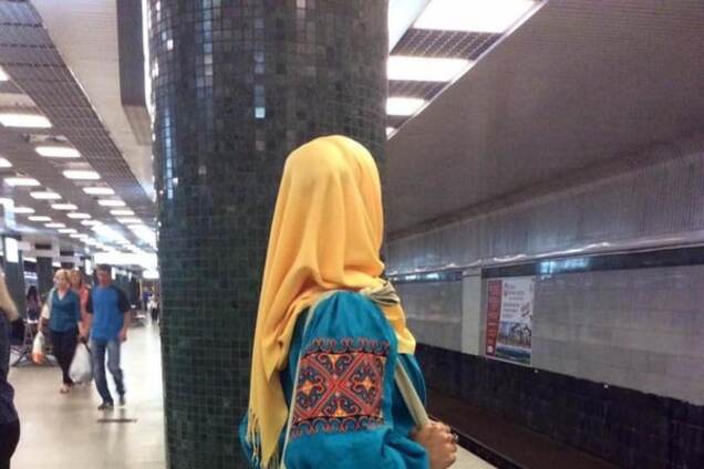 Мусульманка в вышиванке