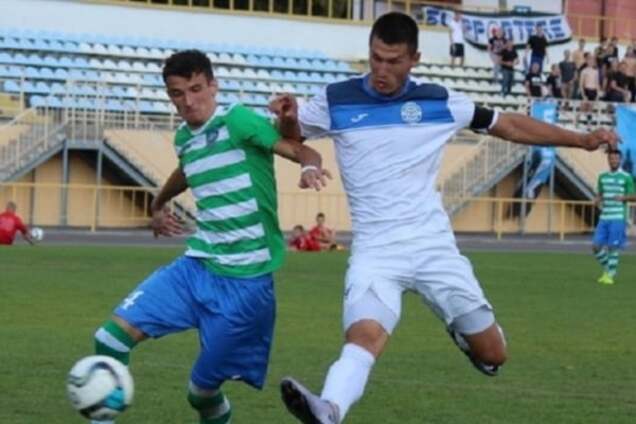 Подолье - Кристалл драка футболистов