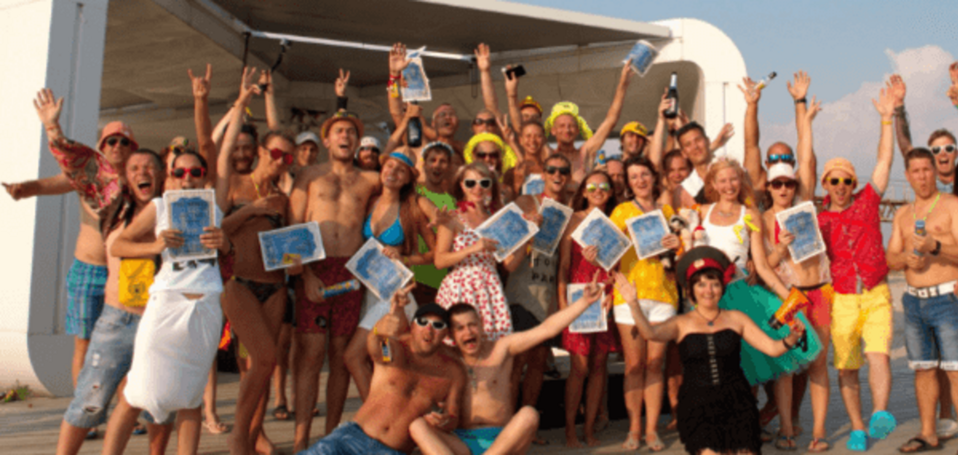 Село Поповка, где проходил фестиваль КаZантип