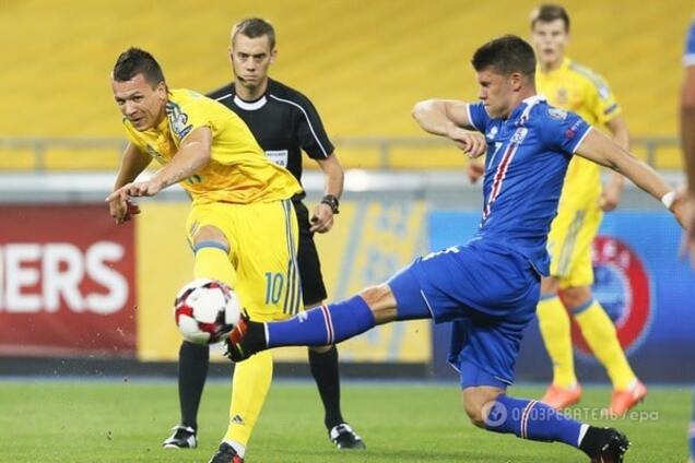 Украина - Исландия: онлайн трансляция