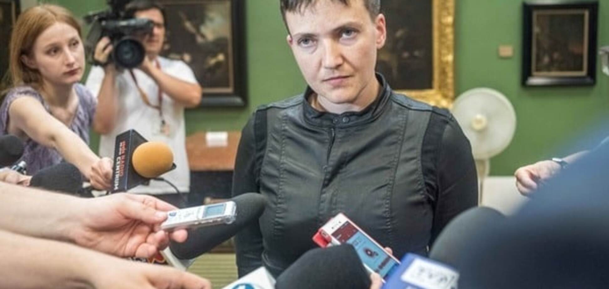 Савченко не исключила визита в оккупированный Донецк