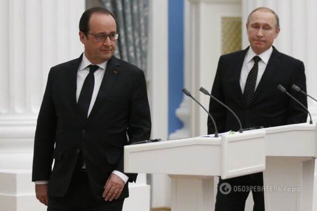 'Прежде всего': Путин и Олланд с глазу на глаз 'прошлись' по Украине в Китае