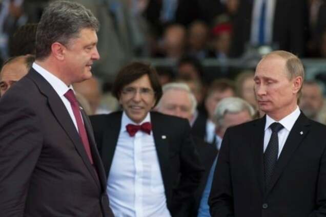 'Придется общаться': Путин по-хамски отозвался о переговорах с Порошенко