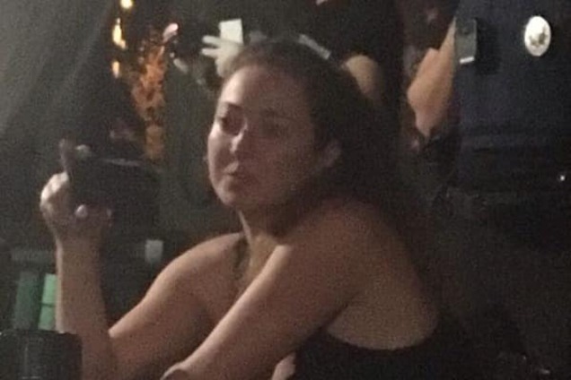 Скандальная девушка-коп устроила новый дебош в Киеве: опубликованы фото