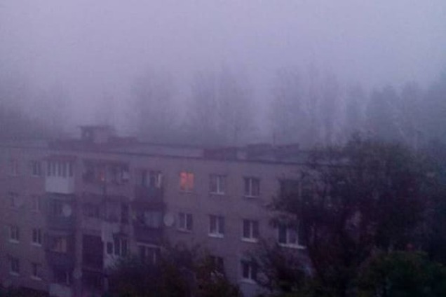 Смрад и мрак: Львов затянуло густым дымом