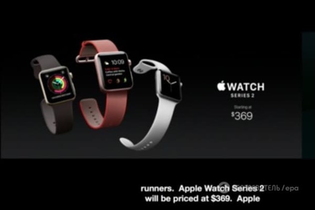 Apple представила новую модель часов Apple Watch Series 2