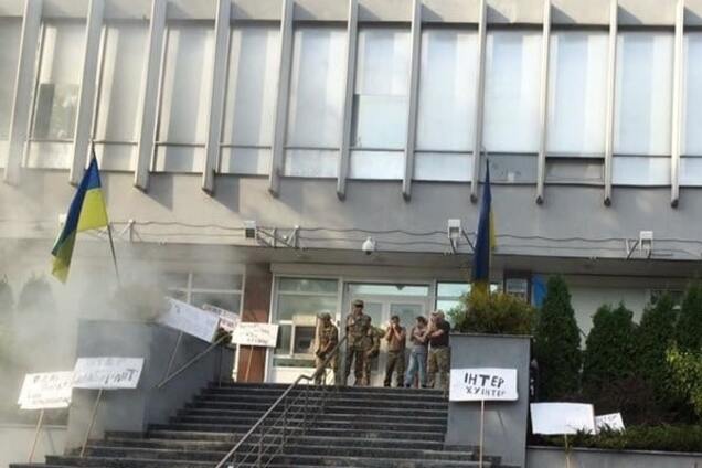 Убытки от пожара на 'Интере' составили около 11,5 млн грн