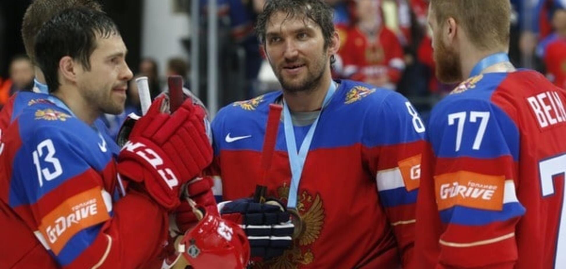 Збірна Росії придумала досить 'оригінальне' гасло англійською мовою для Кубка світу з хокею