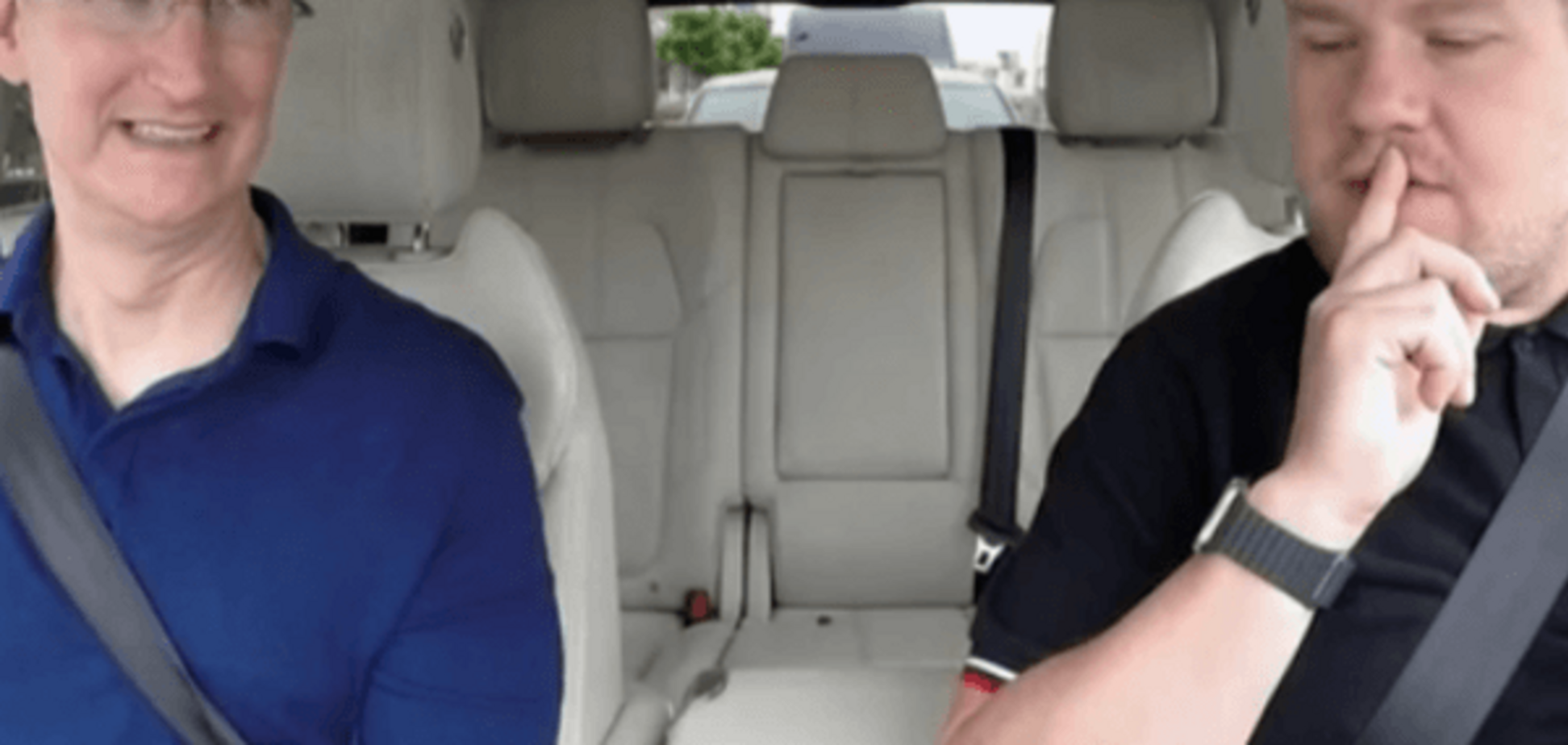 Глава Apple удивил вокальными данными: Тим Кук спел в такси-караоке