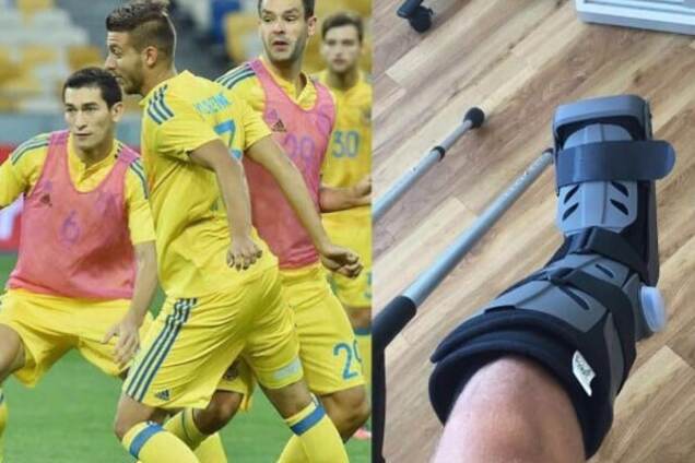 Врачи поставили неутешительный диагноз новичку сборной Украины, которого травмировал Селезнев